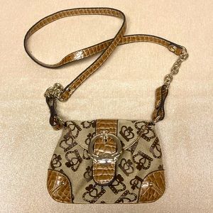 Cathy Van Zeeland clutch shoulder bag EUC